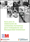 Guía para la elaboración de contenidos formativos para trabajadores con discapacidad intelectual