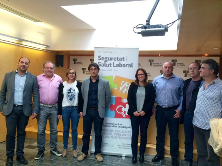 Más prevención de riesgos laborales para rebajar los accidentes en Menorca