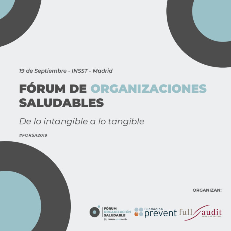 FORUM DE ORGANIZACIONES SALUDABLES