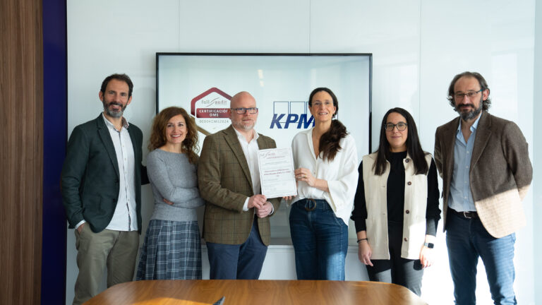 KPMG en España acredita el bienestar de sus profesionales según los criterios de la OMS